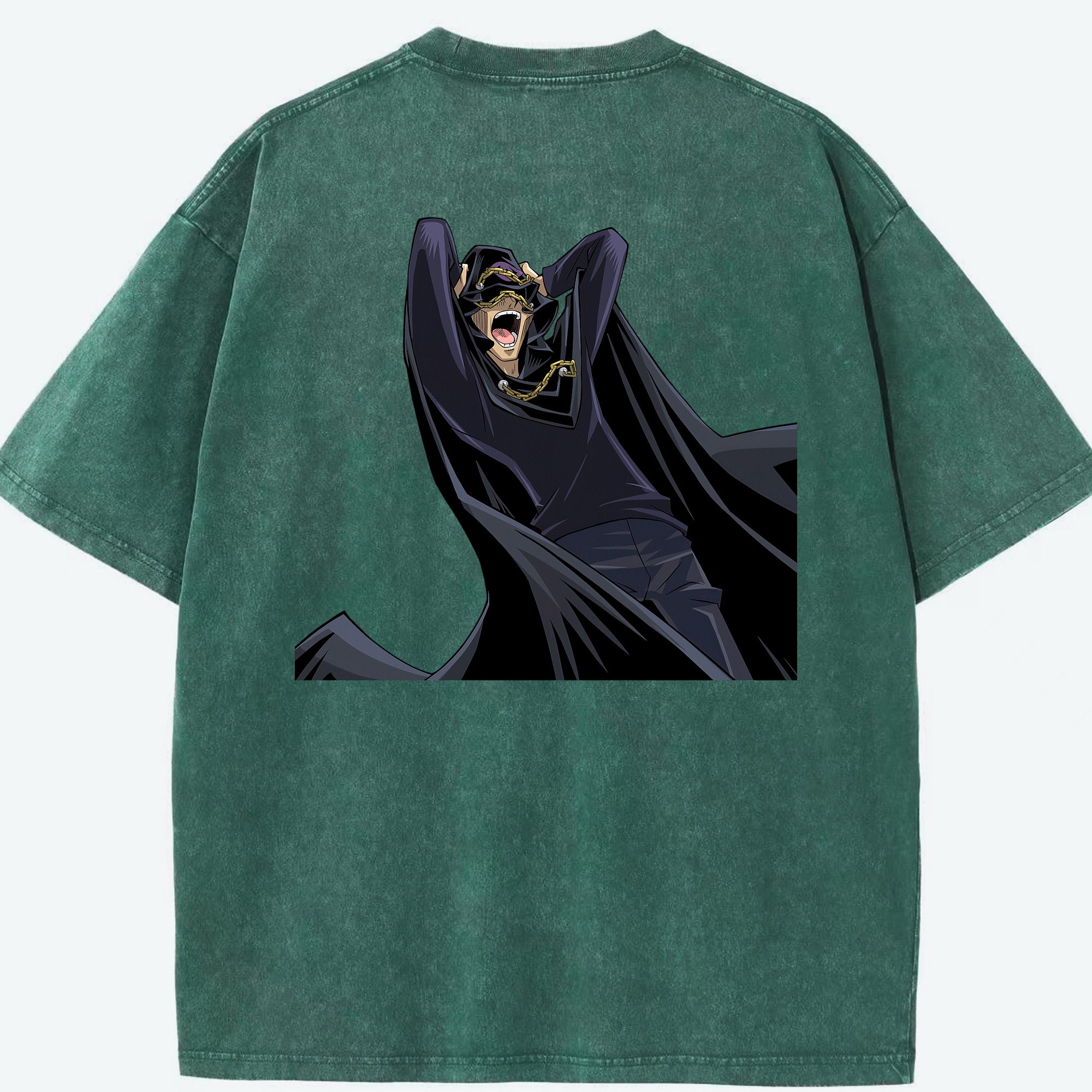 （画像用） 遊☆戯☆王 Yu-Gi-Oh! 綿100% ヴィンテージ風 半袖Tシャツ（背面プリント）